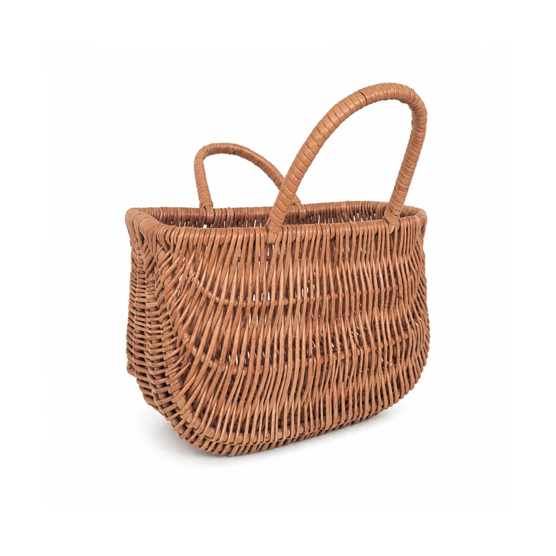 Werlissa wicker bag, women's handbag, picnic basket with handles TheWickerStories