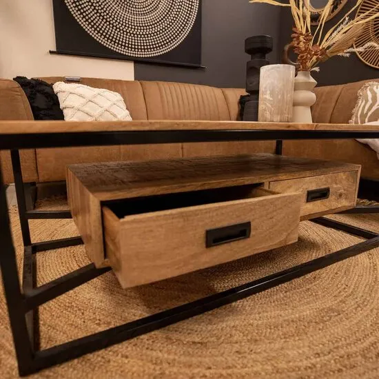 Couchtisch Ingolstadt 125 x 60 x 46 cm
