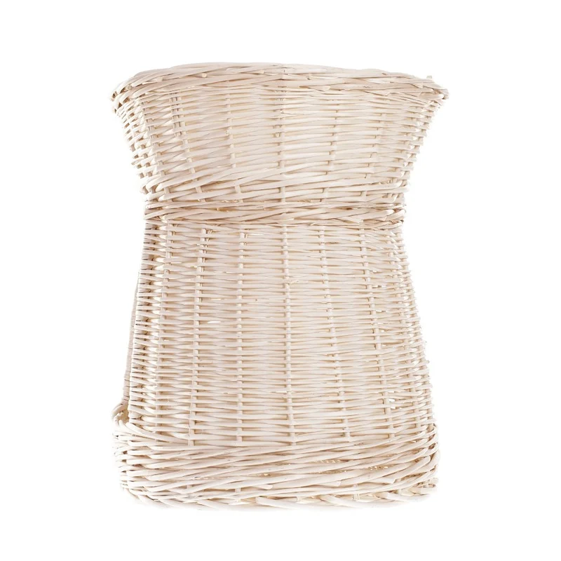 Erif two-story wicker cat house TheWickerStories