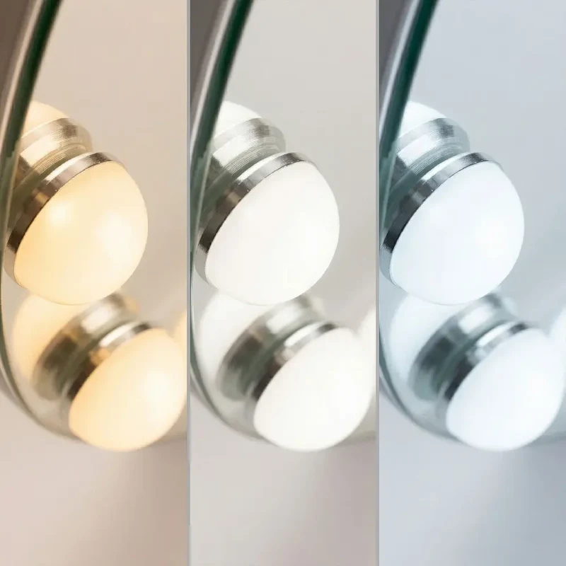 Kosmetik-Spiegel LED Hollywood Ø50cm Gold