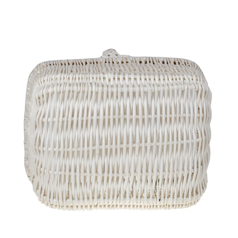 Willesia wicker Easter basket with lining and handle TheWickerStories