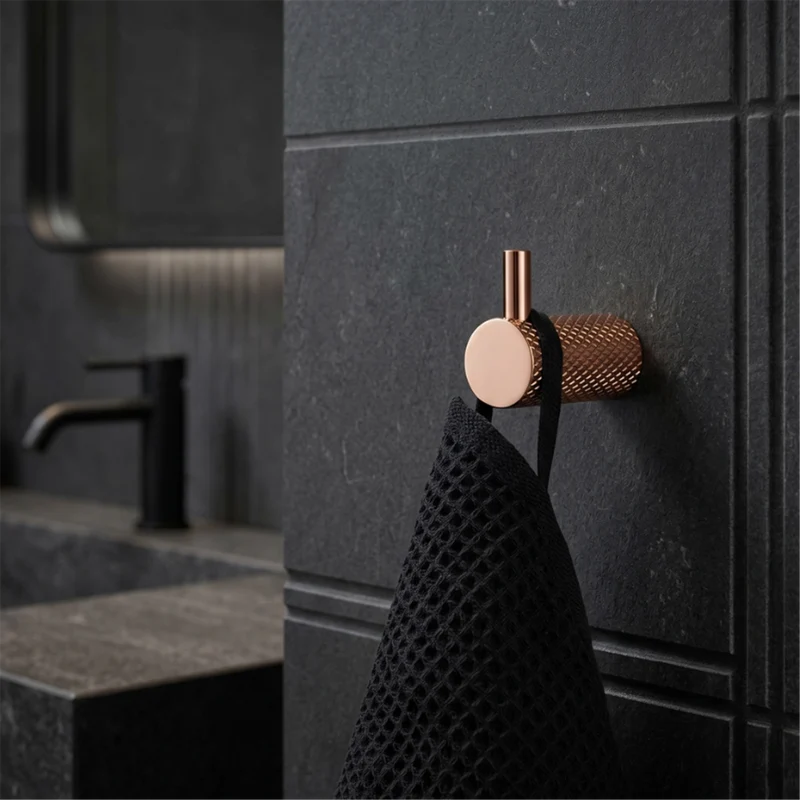 Badezimmerhaken A62305RG Kupfer | Eleganter Wandhaken fürs Bad