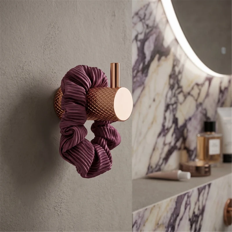 Badezimmerhaken A62305RG Kupfer | Eleganter Wandhaken fürs Bad