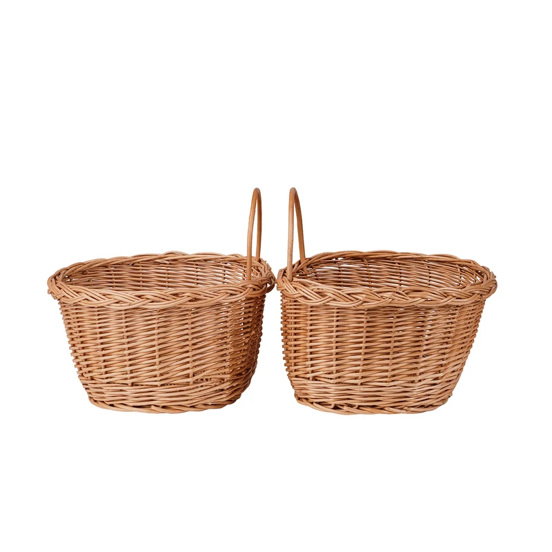 Fina wicker display basket, set of 2. TheWickerStories