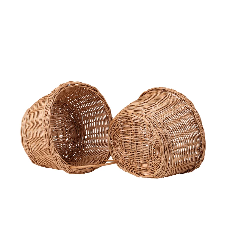 Fina wicker display basket, set of 2. TheWickerStories