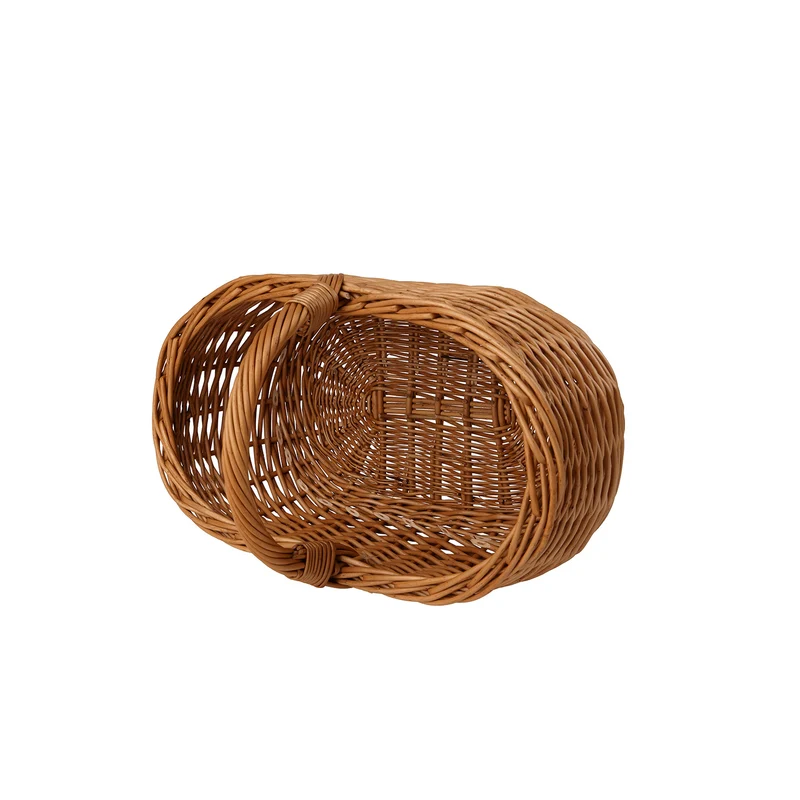 Felis wicker firewood basket for the fireplace TheWickerStories