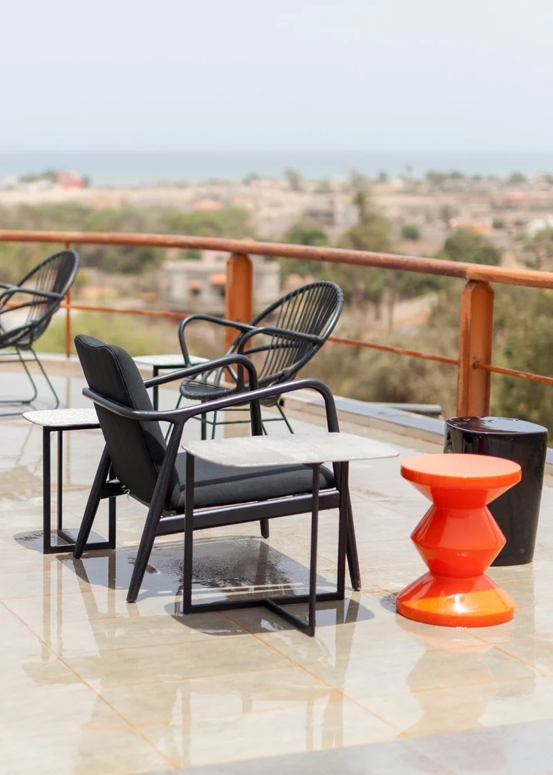 Hocker Stool Zig Zag - Pols Potten