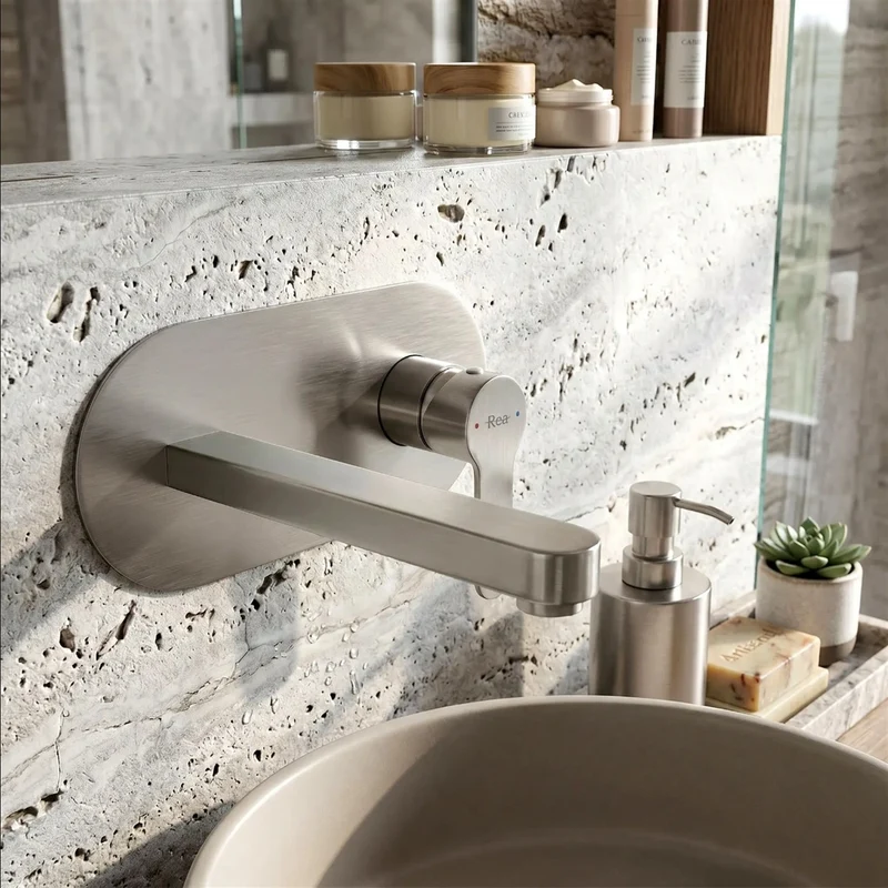 Unterputz Waschtischarmatur Arcos – Chrom Matt