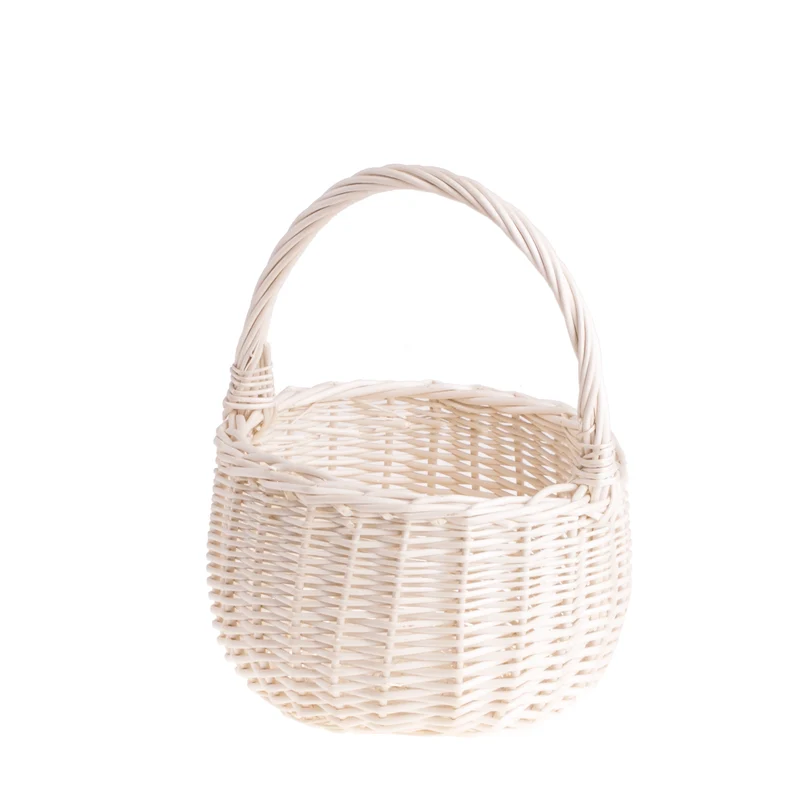 Zawia wicker Easter blessing basket with handle by TheWickerStories