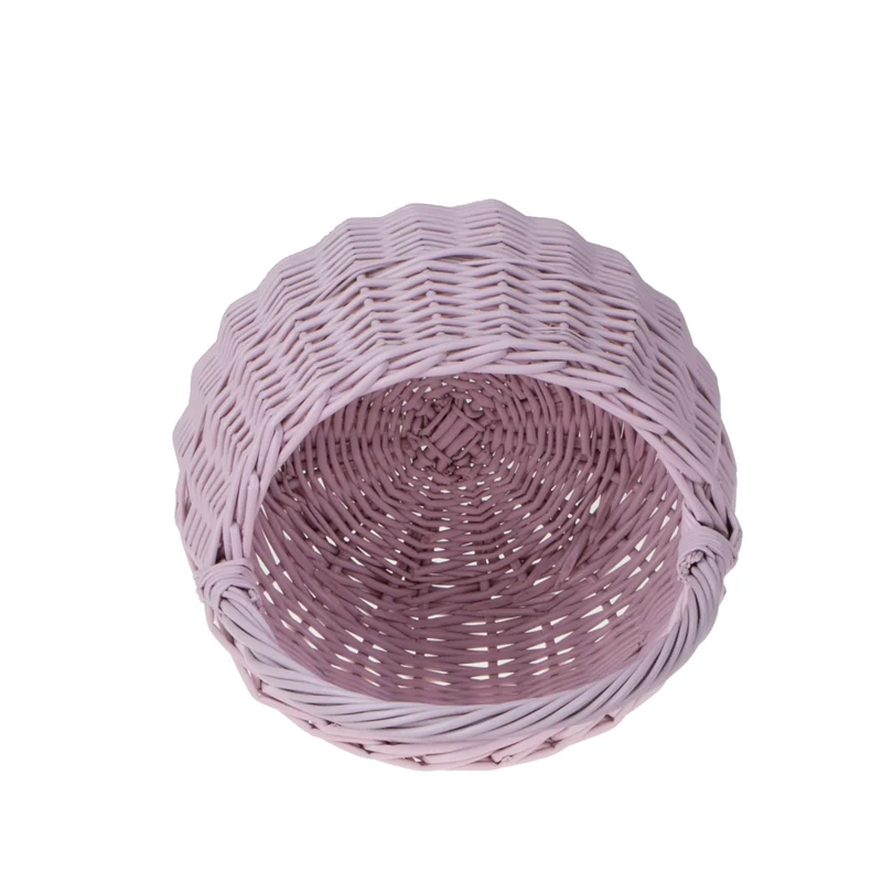 Zawia wicker Easter basket for blessing, with handle TheWickerStories