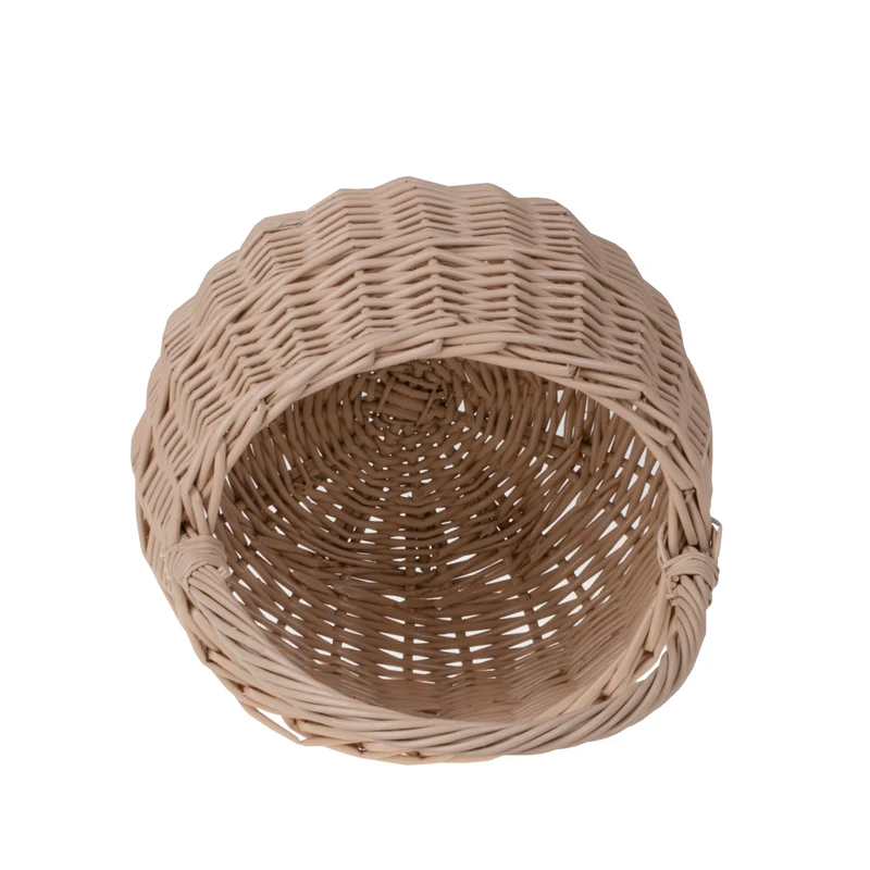 Zawia wicker Easter basket for blessing, with handle TheWickerStories