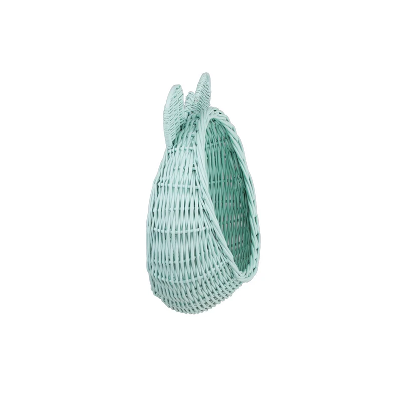 Zanoria wicker hanging basket for children's room, with handle TheWickerStories