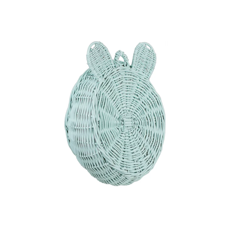 Zanoria wicker hanging basket for children's room, with handle TheWickerStories