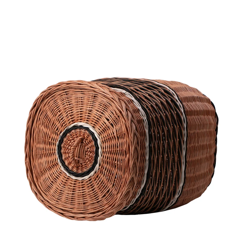 Milar wicker laundry basket with lid, handwoven TheWickerStories