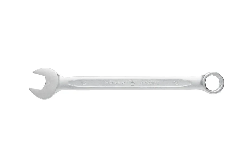 Klucz płasko oczkowy ze stali CrV, 13 mm, DIN 3113