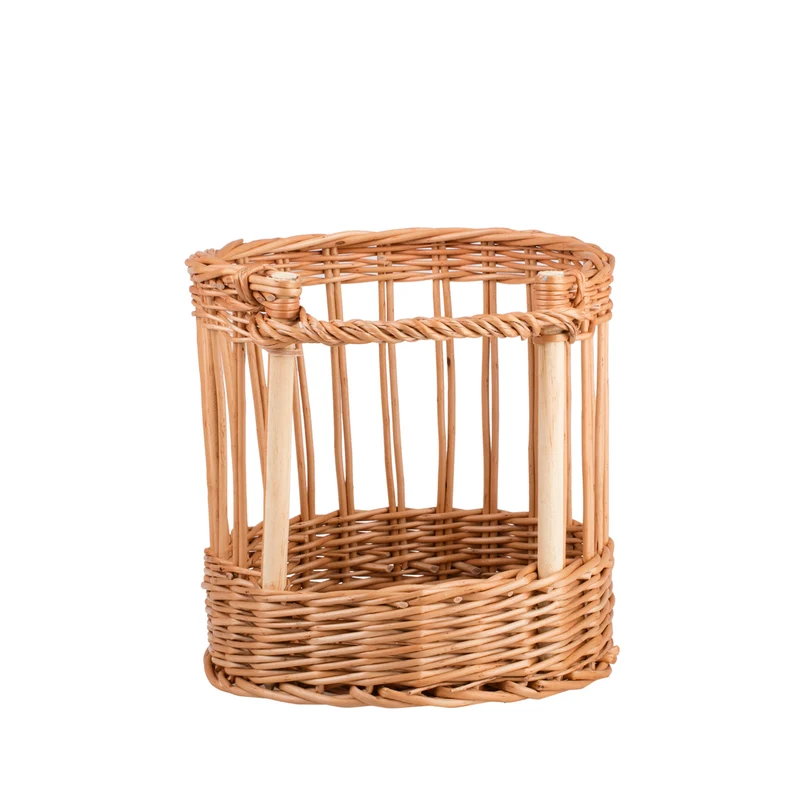 Brelor wicker baguette basket for bakery and home TheWickerStories