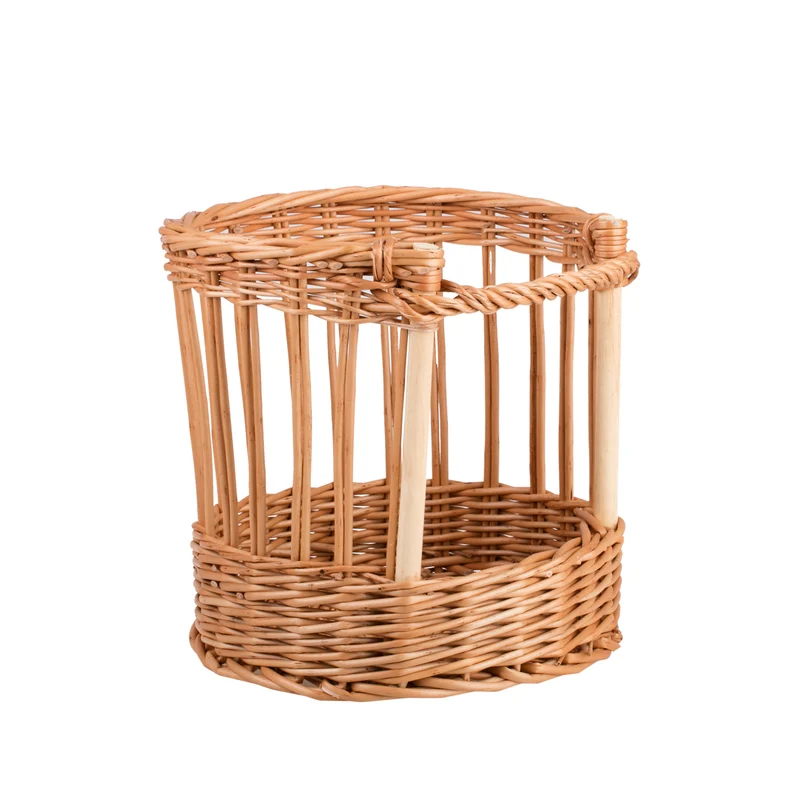 Brelor wicker baguette basket for bakery and home TheWickerStories