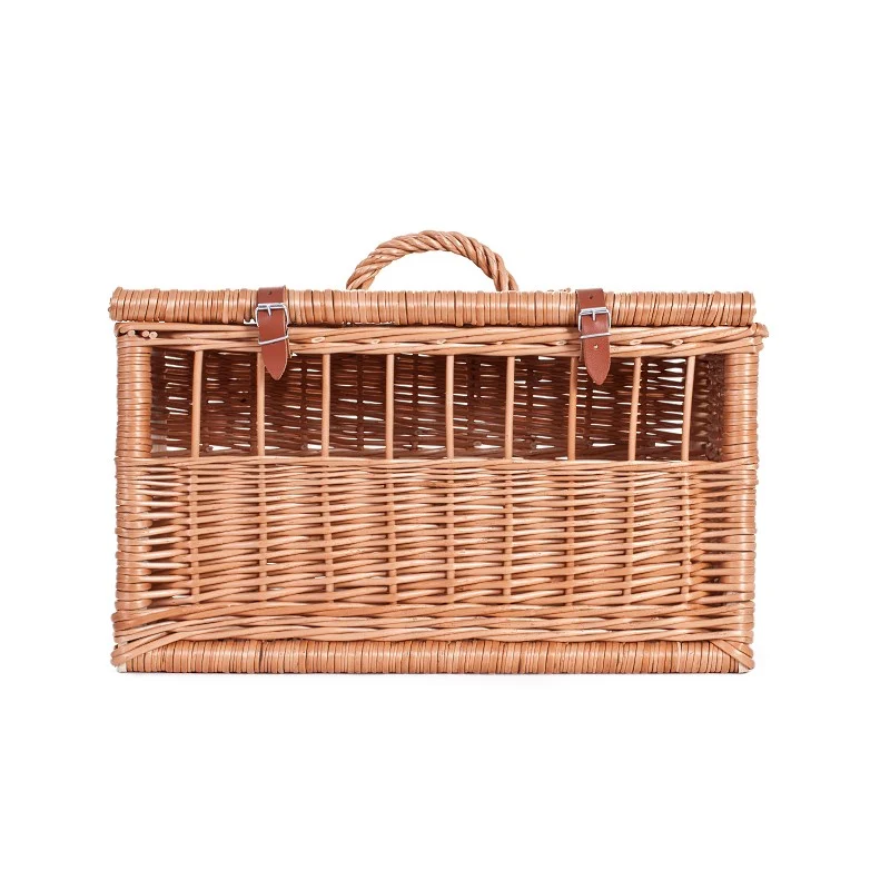 Tormir wicker pet carrier, enclosed transport crate for animals TheWickerStories