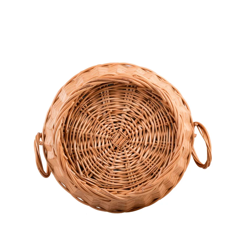 Marlis wicker laundry hamper with lid and handles TheWickerStories