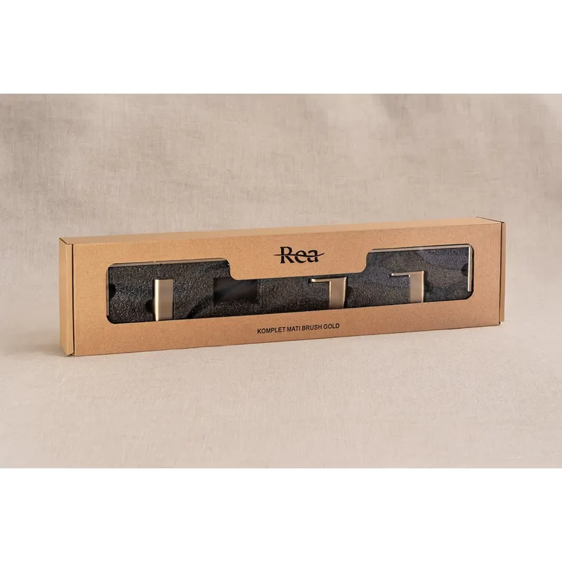 Accessoire-Set MATI Gold Matt 4 teilig