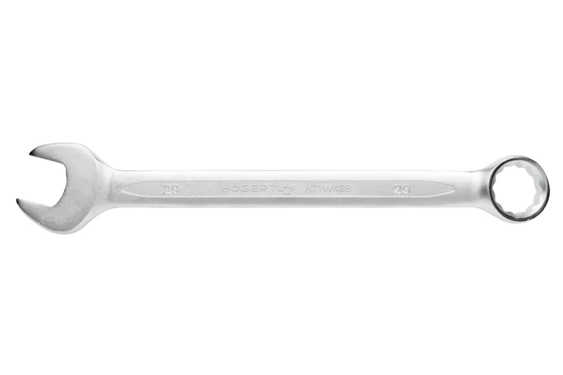 Klucz płasko oczkowy ze stali CrV, 29 mm, DIN 3113