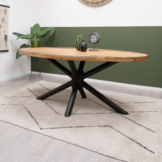Esstisch München oval 240 cm