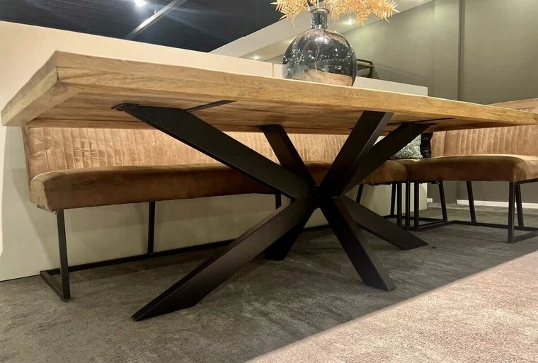 Esstisch München mit Spinnenfuss 220 cm