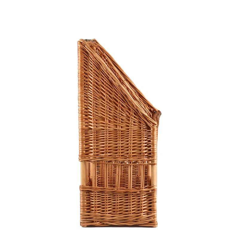 Bonivia wicker basket for baguettes for bakery display TheWickerStories