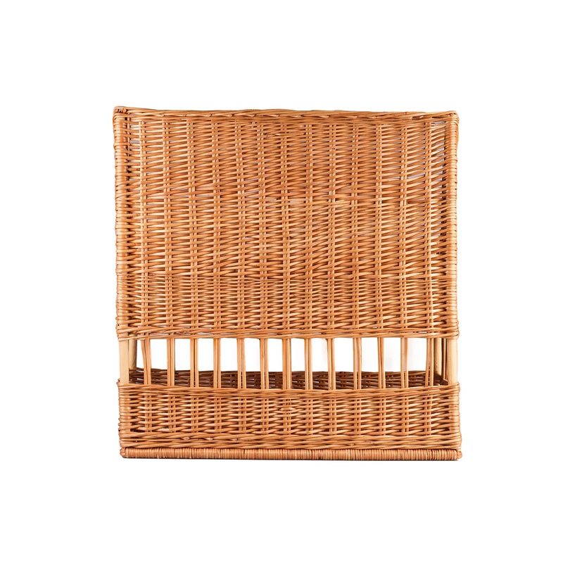 Bonivia wicker basket for baguettes for bakery display TheWickerStories