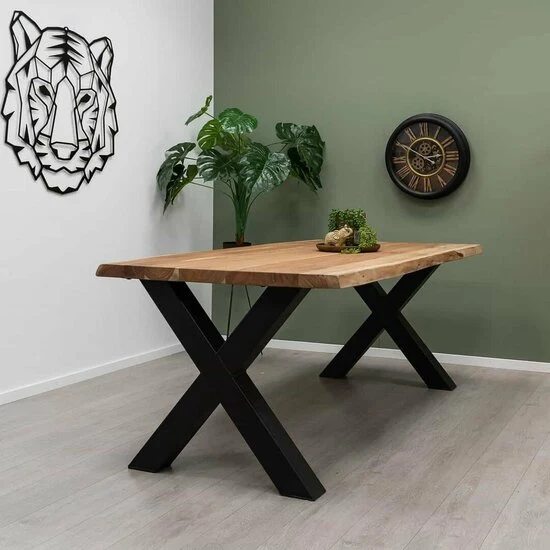 Esstisch Würzburg 180 cm Baumstammtisch