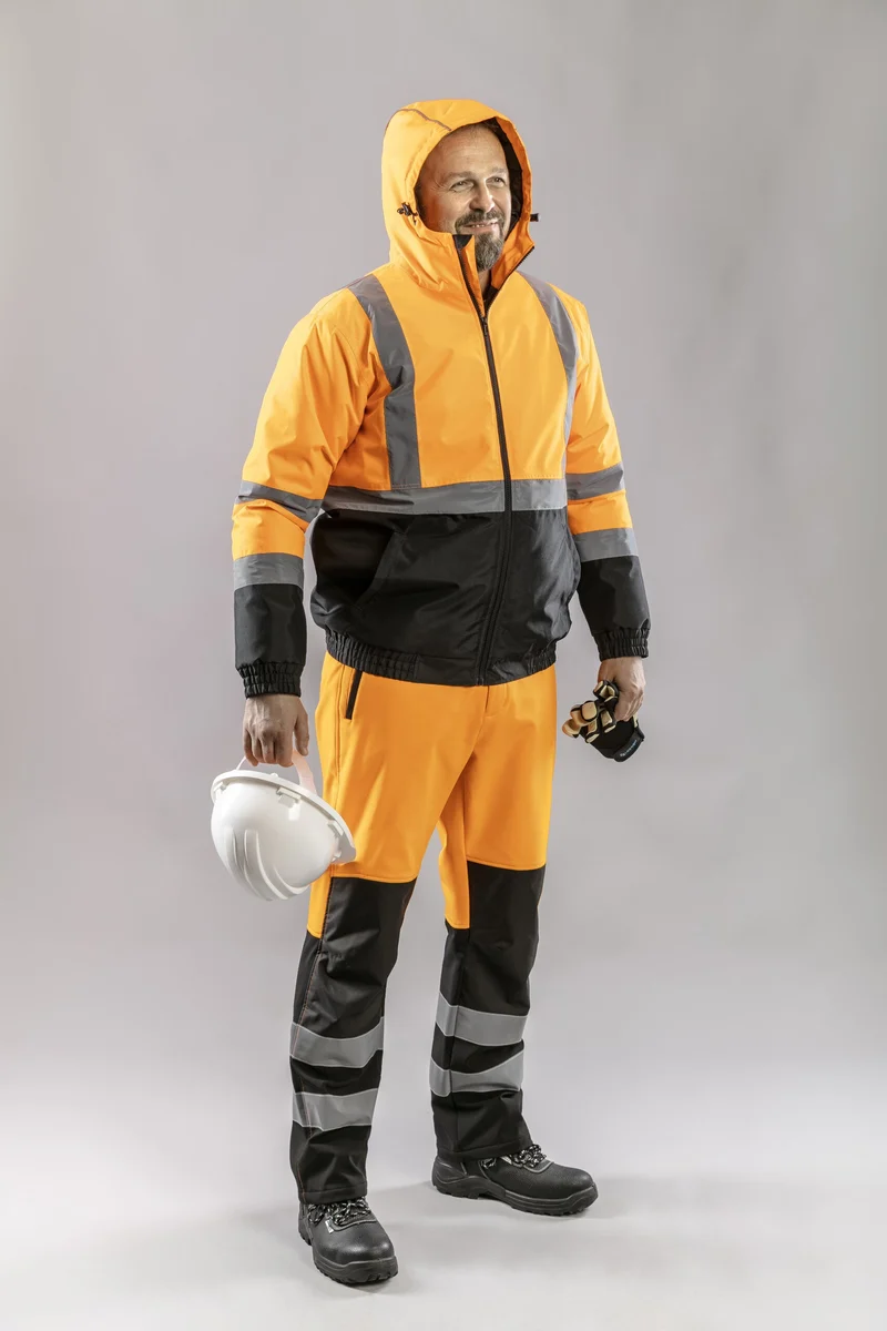 TRAUN Spodnie ostrzegawcze softshell