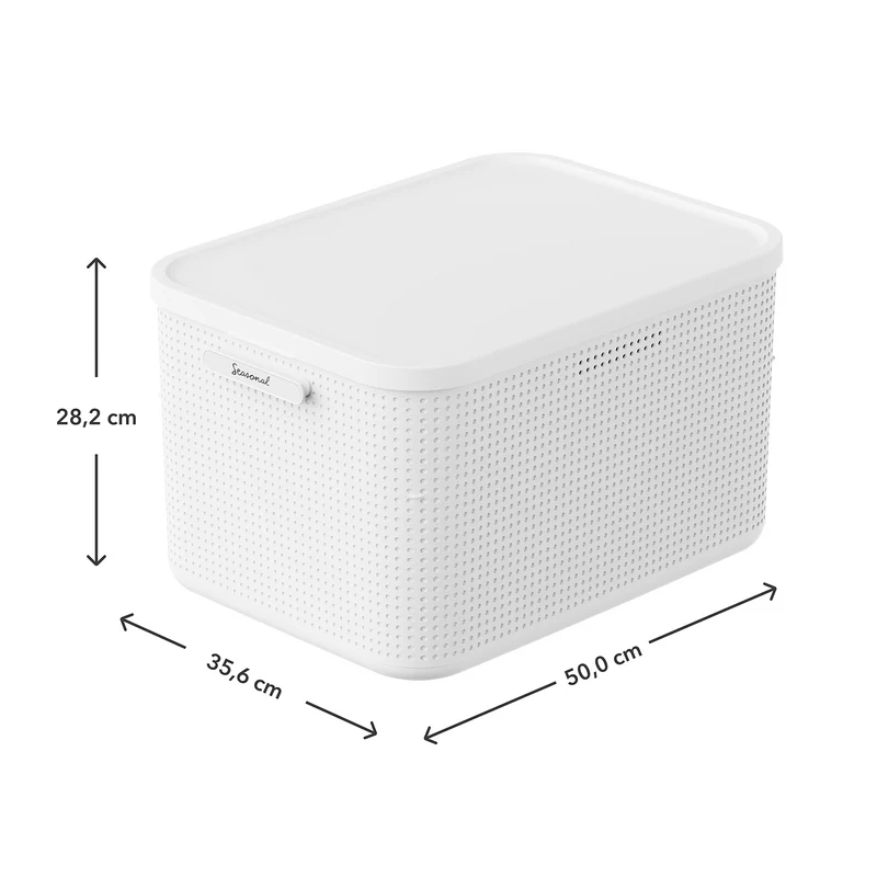Kleiderschrank Organizer Box mit Dufteinsatz L | WOP