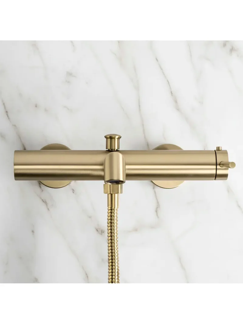 Badewannenarmatur Foss Gold Matt