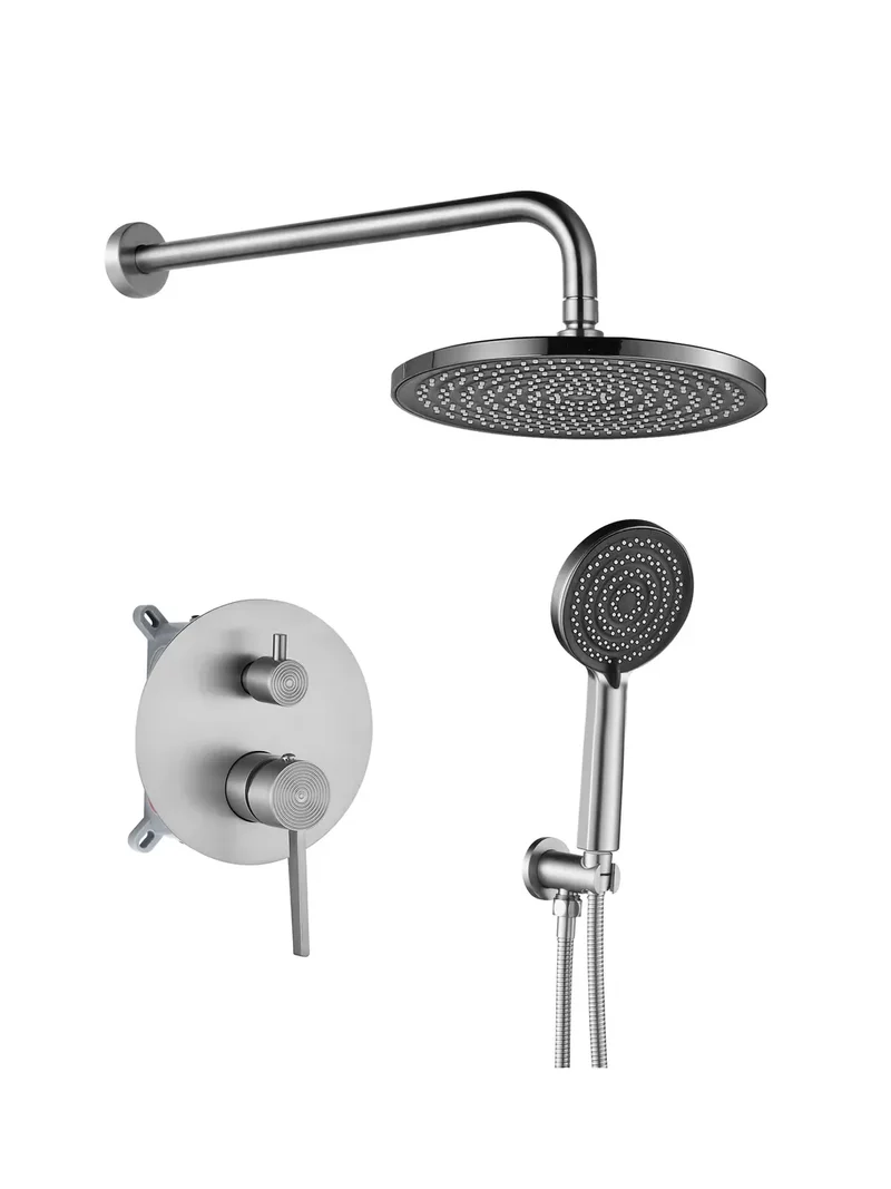 Dusche Unterputzarmatur Foster Chrom Matt