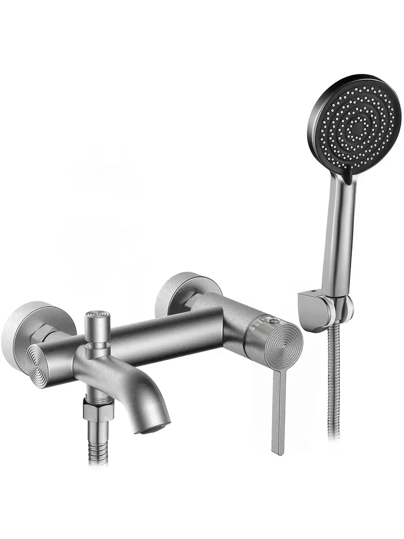 Badewannenarmatur Foster Chrom Matt