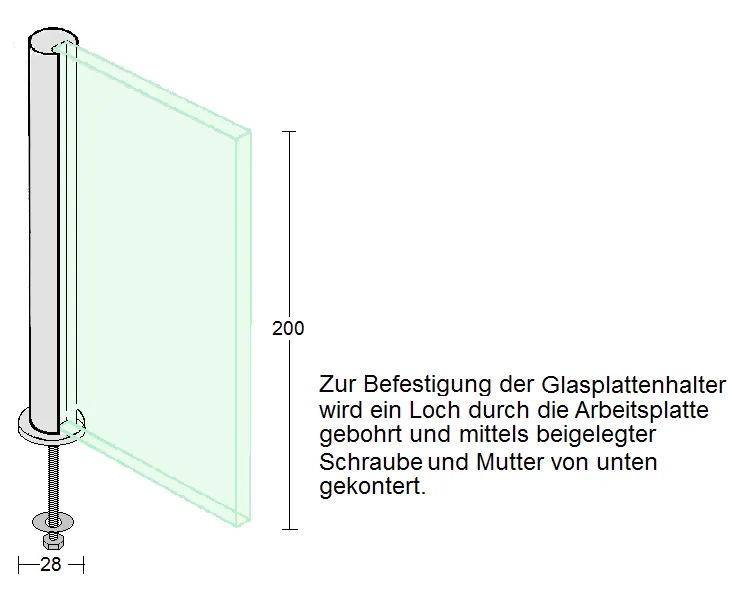 Spritzschutz 'Protect' Spruzzo