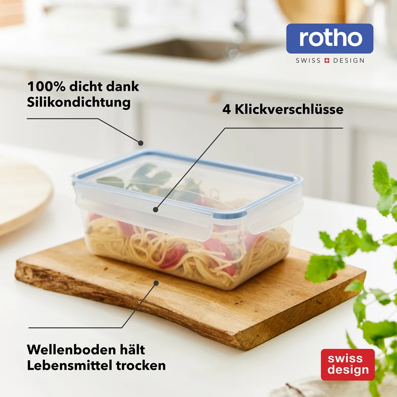 Set Frischhaltedosen 3 tlg. - CLIC & LOCK