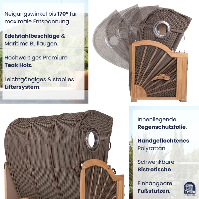 Der Eindrucksvolle Classic - Teak