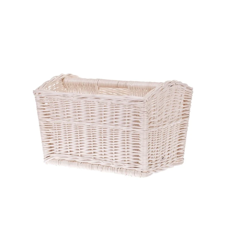 Givora wicker magazine basket for storing periodicals, with handle TheWickerStories