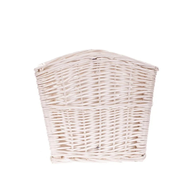 Givora wicker magazine basket for storing periodicals, with handle TheWickerStories