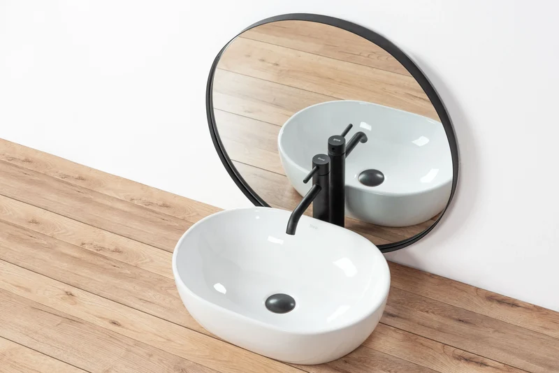 Aufsatzwaschbecken Amelia White
