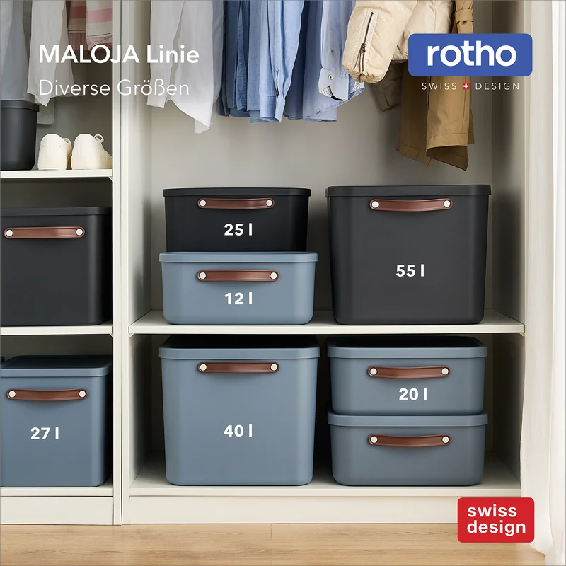 Set Aufbewahrungsbox 55 l, 2 tlg. MALOJA