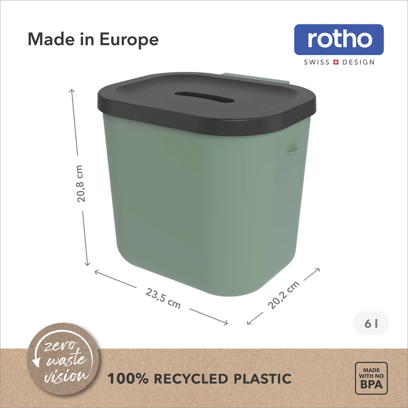Biobehälter 6 l SALSA