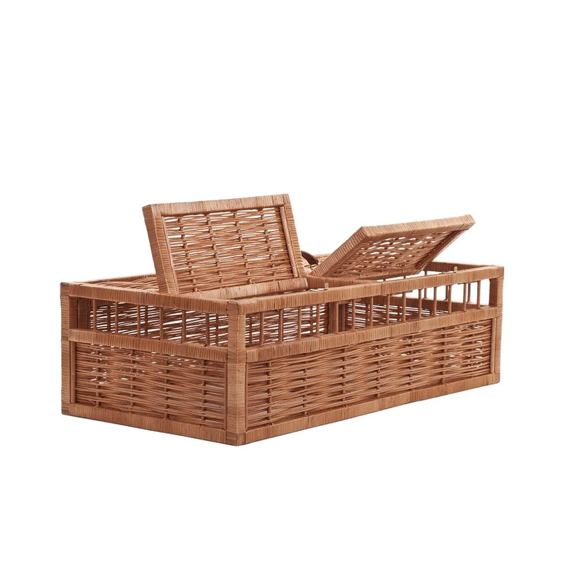 Tulipa wicker pigeon carrier, transport basket for pigeons, enclosed transport cage TheWickerStories