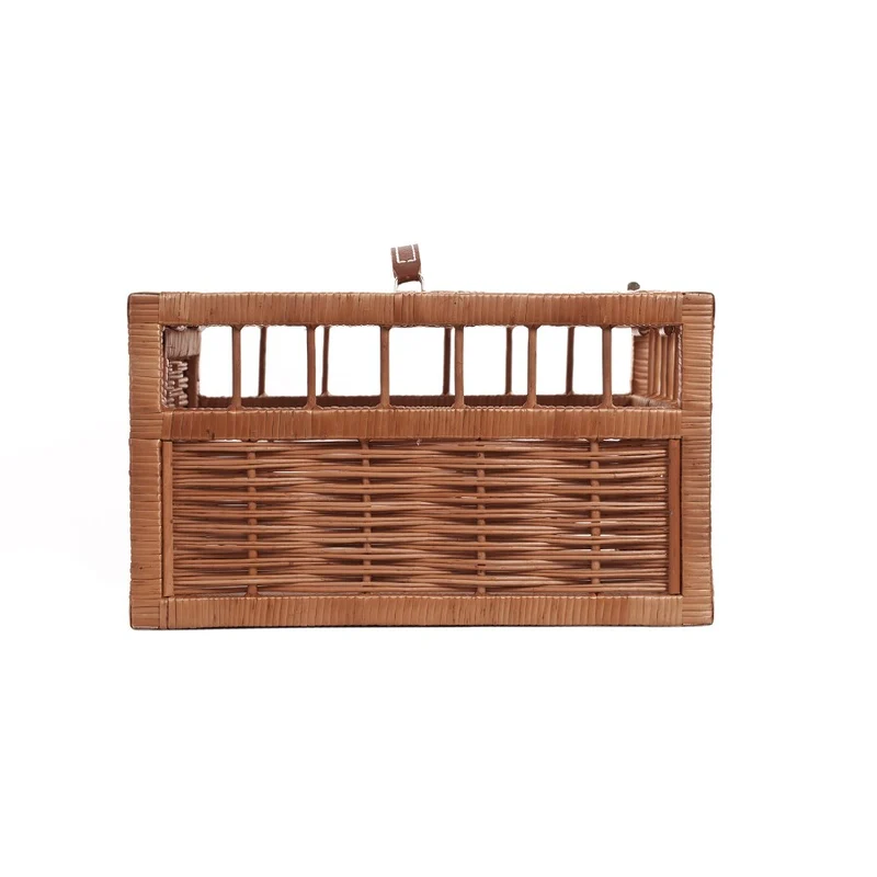 Tulipa wicker dovecote, pigeon transport basket, lockable transport cage TheWickerStories