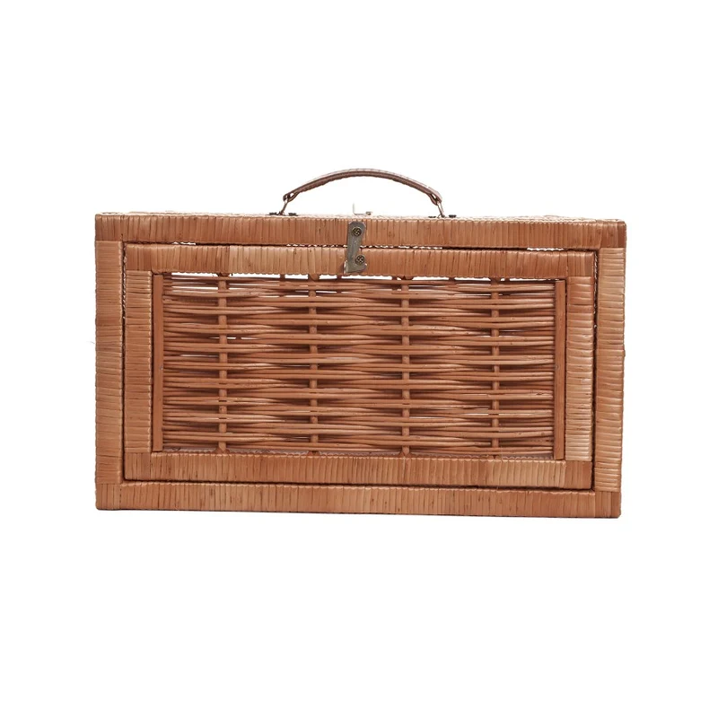 Tulipa wicker dovecote, pigeon transport basket, lockable transport cage TheWickerStories