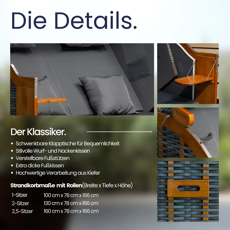 Der Klassiker 2,5-Sitzer