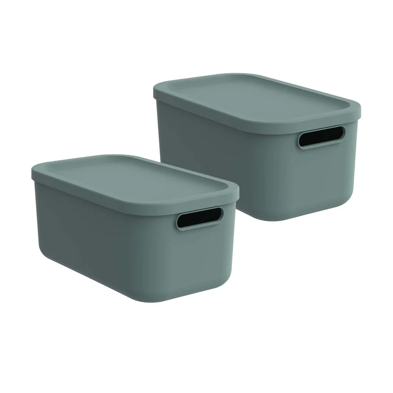 Aufbewahrungsbox 12 l 2er Set ALBULA LIGHT