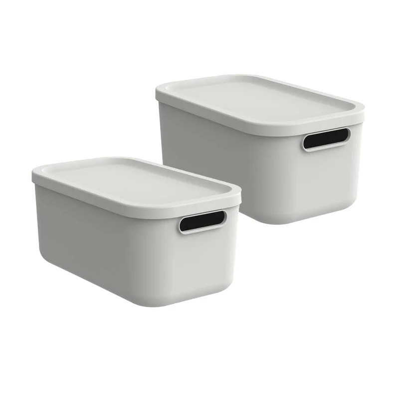 Aufbewahrungsbox 12 l 2er Set ALBULA LIGHT