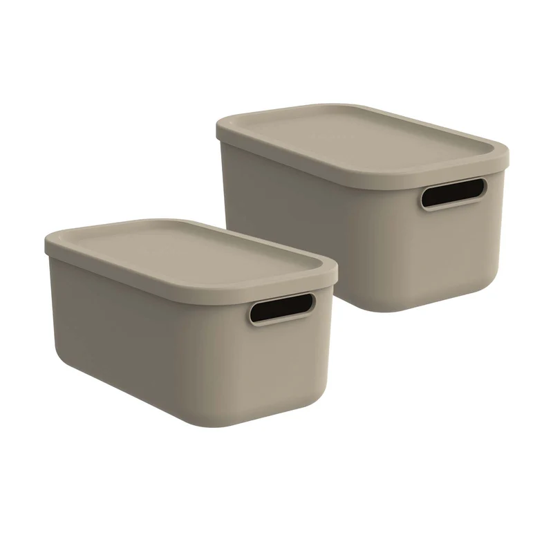 Aufbewahrungsbox 12 l 2er Set ALBULA LIGHT